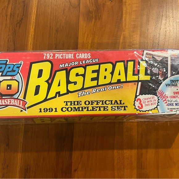 Topps 1991 40 Years of Baseball - The official complete set….Sealed & New In Box - Picture 1 of 5